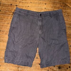 Banana Republic flat front gray 36 business casual shorts